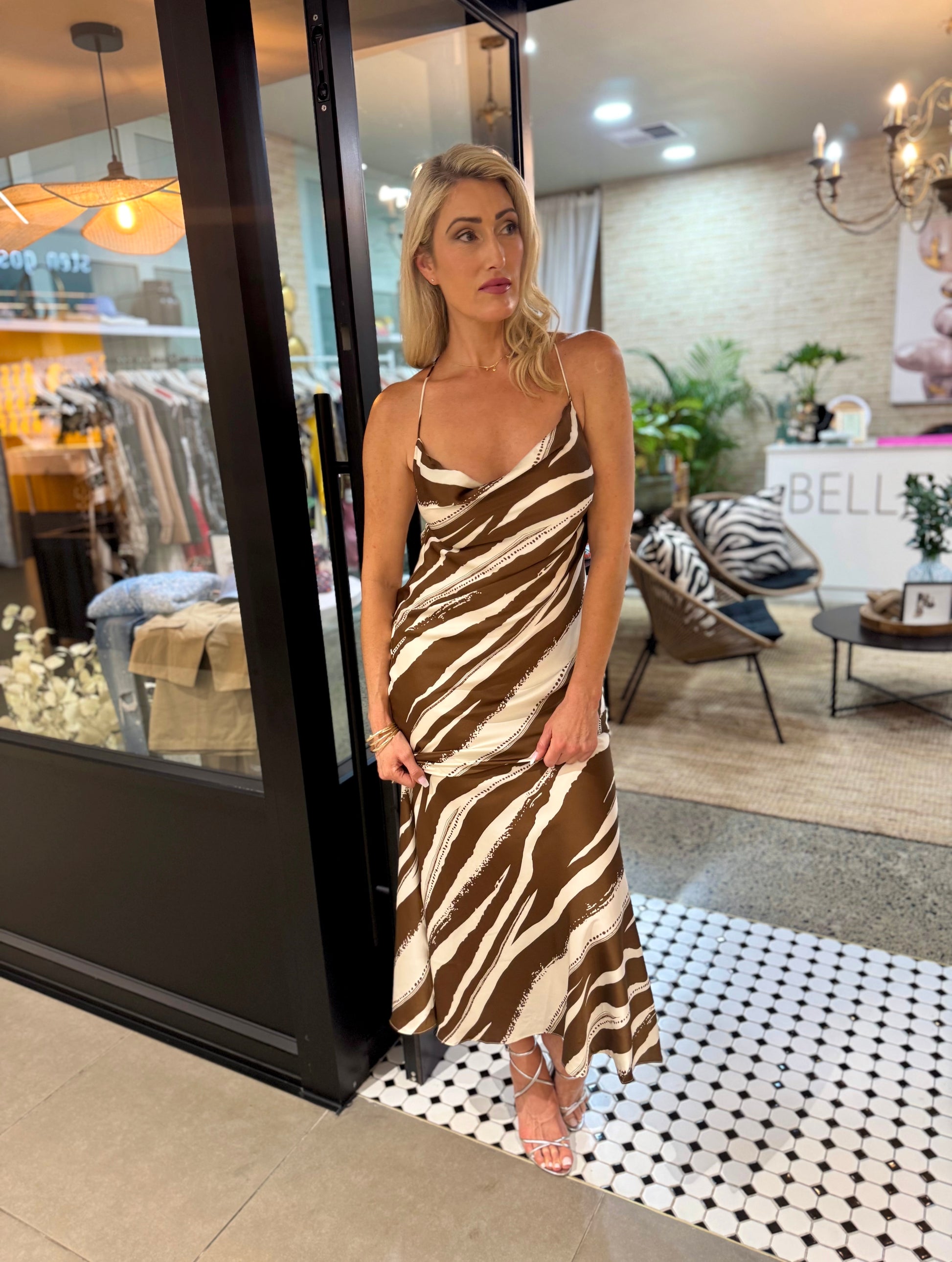 Mocha Muse Maxi Dress