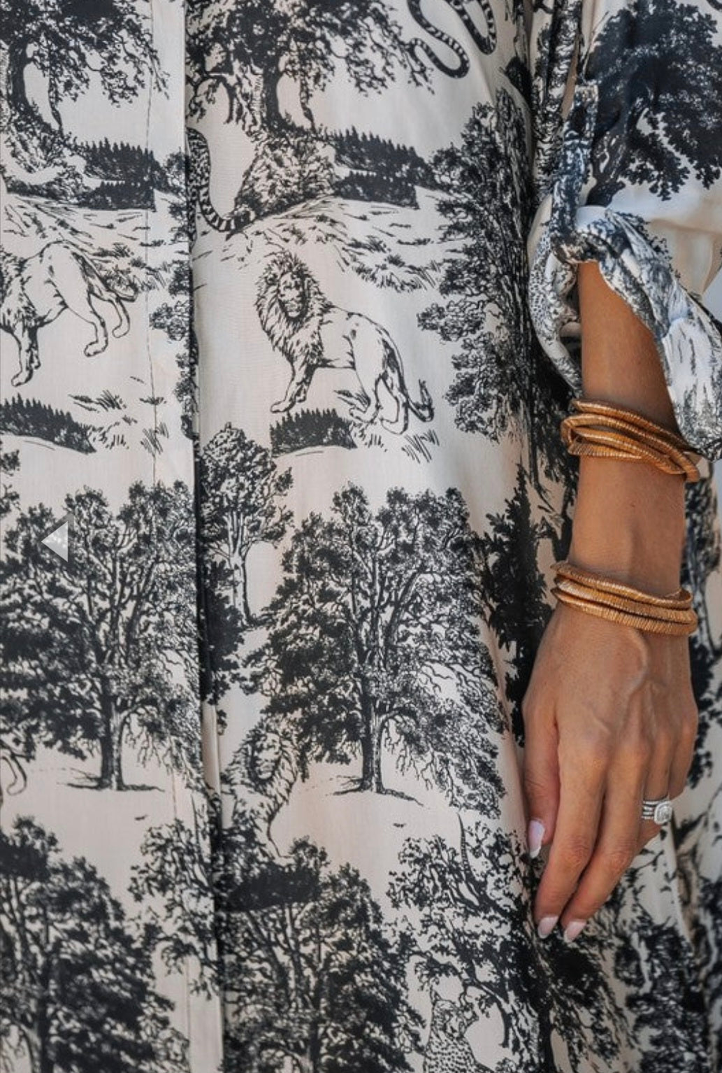 Wild About You Long Shirt Dress