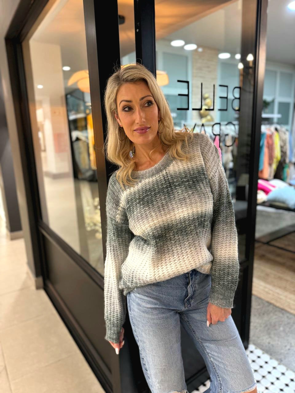 Vogue Living Tie Dye Knit