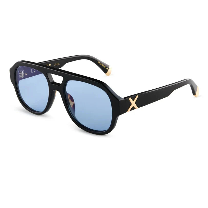 Oscar x Frank Le Style Gloss Black / Blue Photochromic