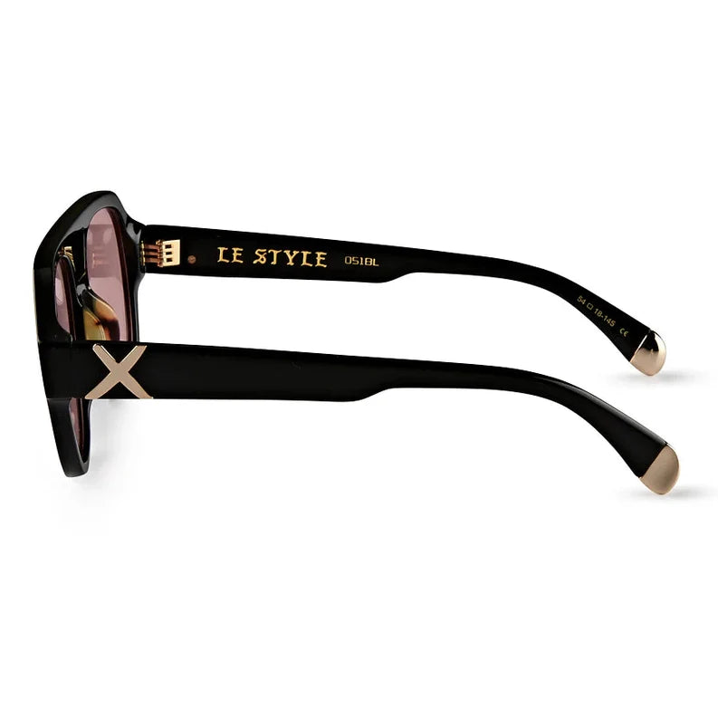 Oscar x Frank Le Style Gloss Black / Pink Photochromic