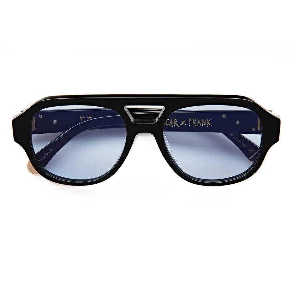 Oscar x Frank Le Style Gloss Black / Blue Photochromic