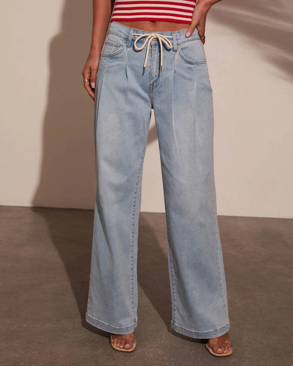 Wanderlust Drawstring Jeans