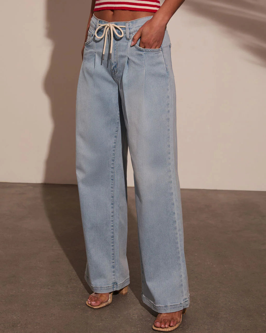 Wanderlust Drawstring Jeans