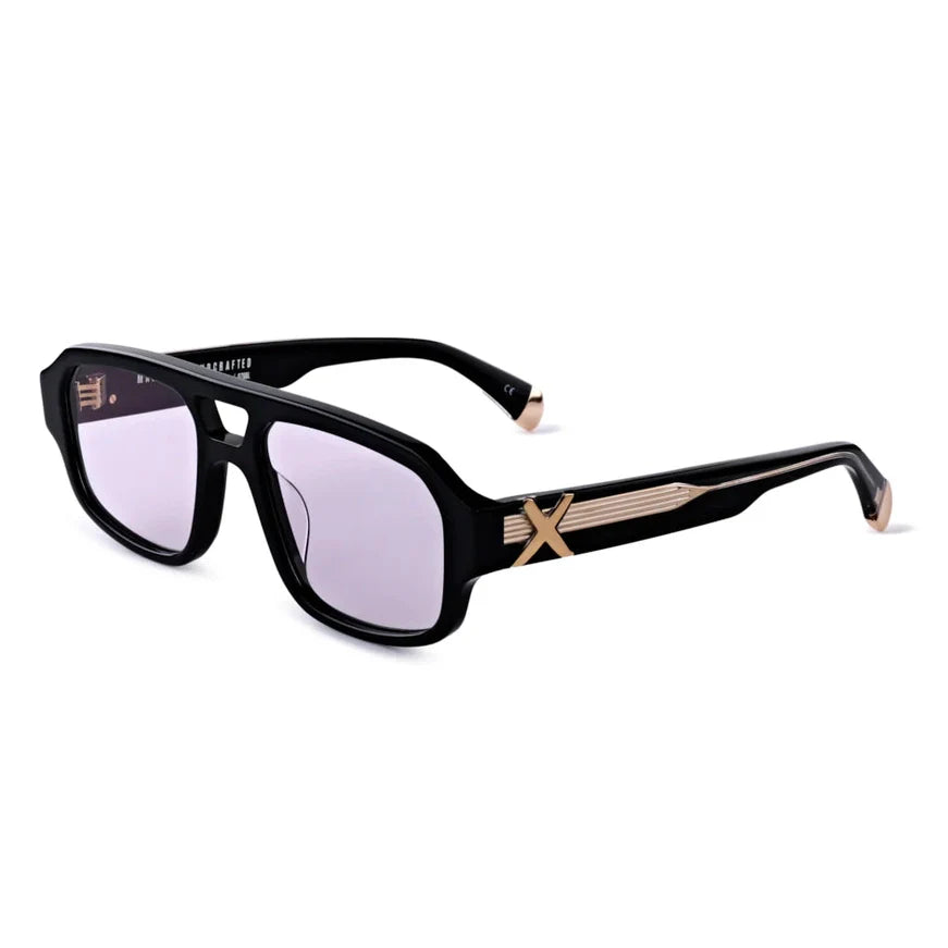 Oscar x Frank Makati 2.0 Gloss Black / Purple Photochromic