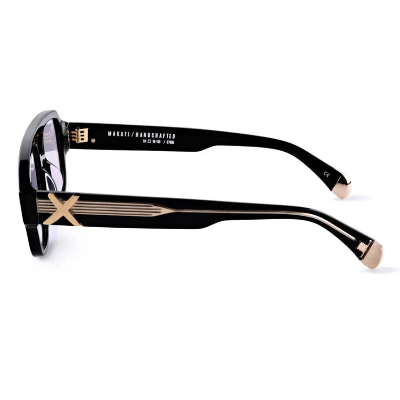 Oscar x Frank Makati 2.0 Gloss Black / Purple Photochromic