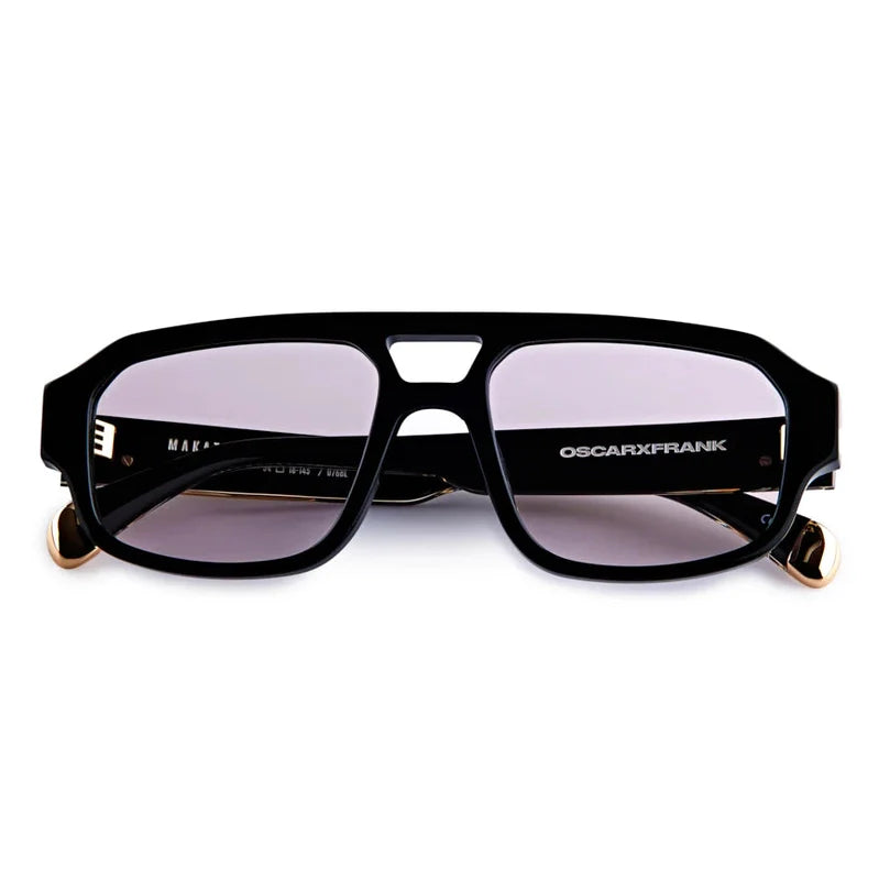 Oscar x Frank Makati 2.0 Gloss Black / Purple Photochromic