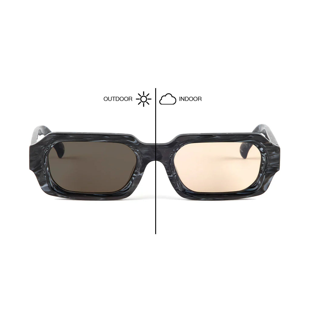 Oscar x Frank Naken Pearl Black / Cola Photochromic