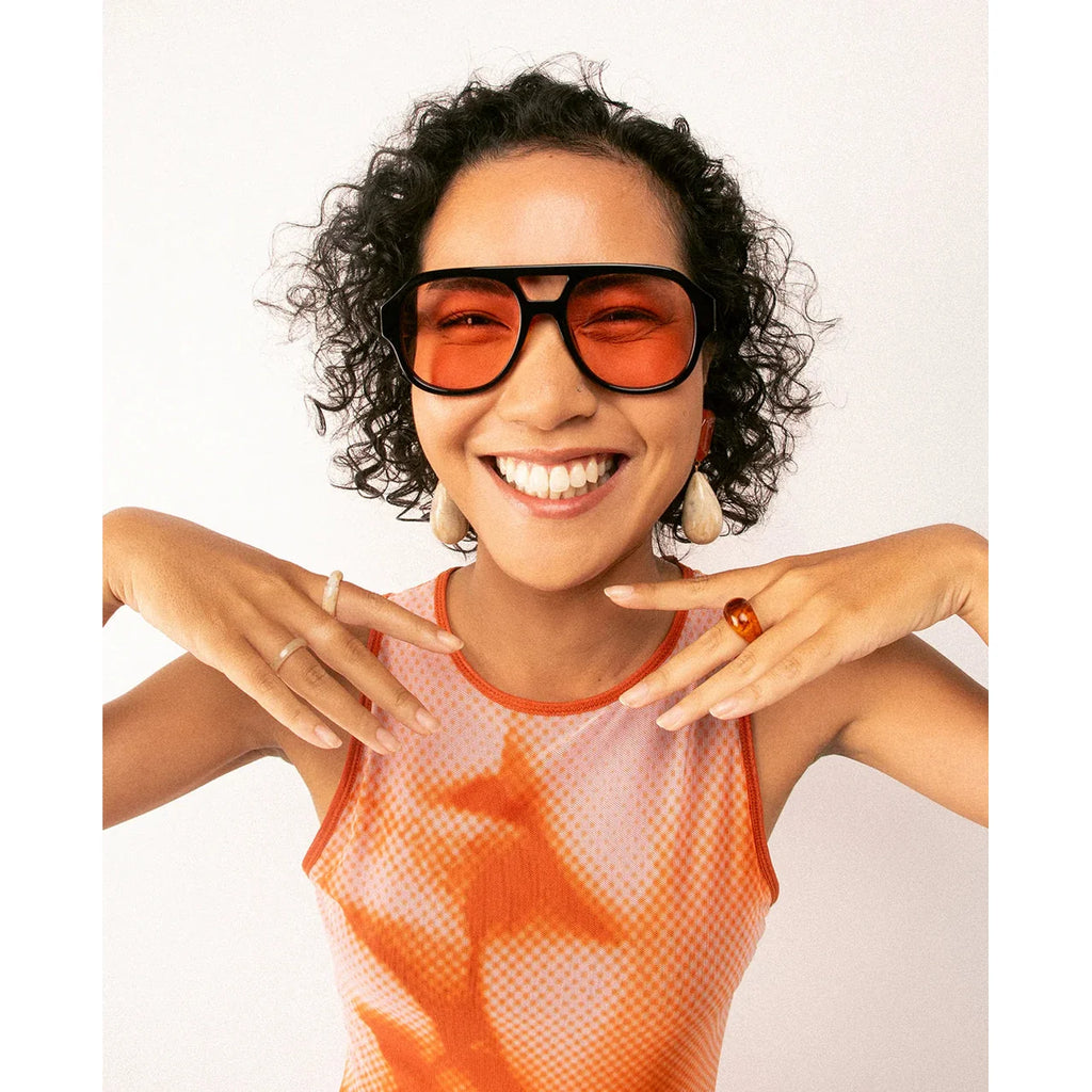 Oscar x Frank Le Style Gloss Black / Pink Photochromic
