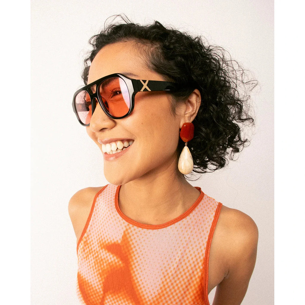 Oscar x Frank Le Style Gloss Black / Pink Photochromic