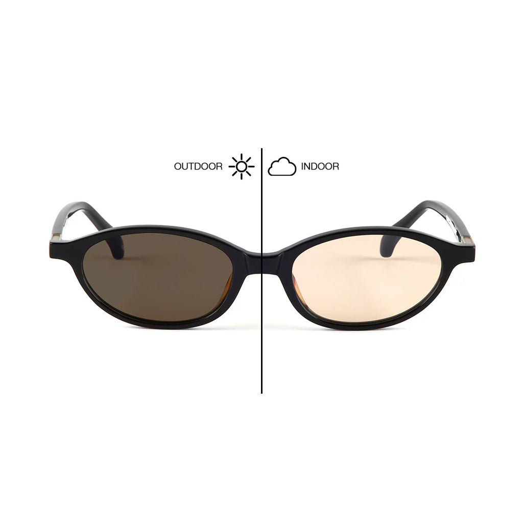 Oscar x Frank Sammy Gloss Black / Cola Photochromic