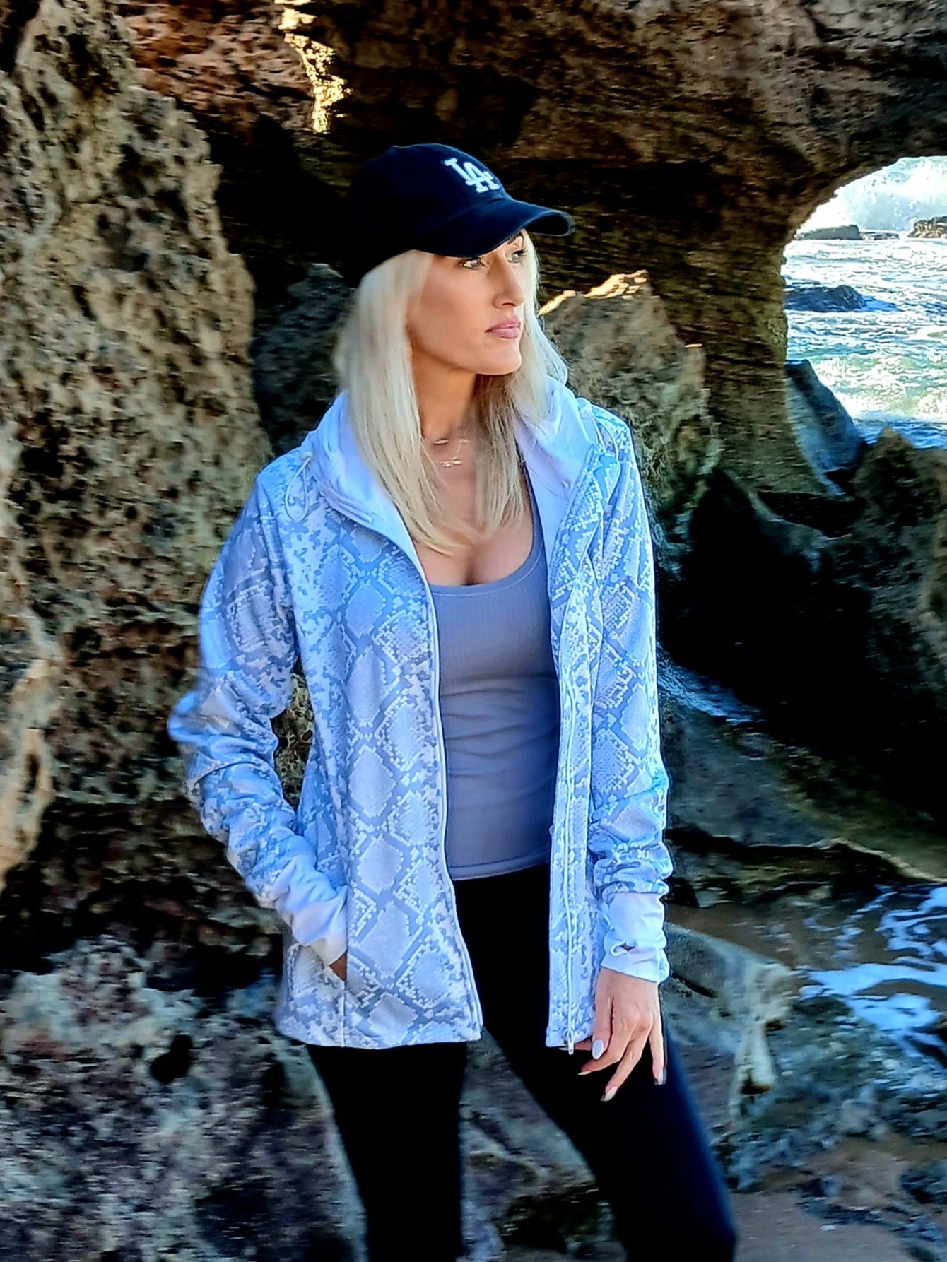 Arctic Zip-Up Active Wear Hoodie