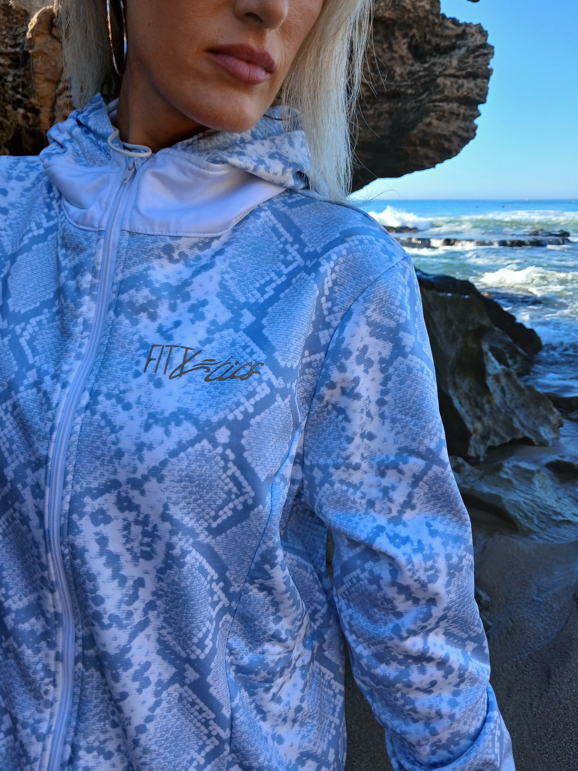 Arctic Zip-Up Active Wear Hoodie