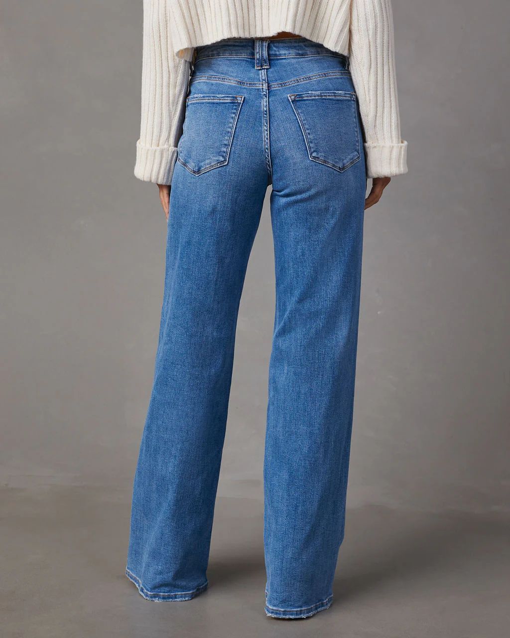 Lacey High Rise Wide Leg Jeans