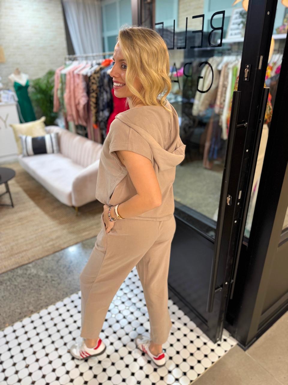 Something About It Luxe Lounge hoodie shirt & jogger set