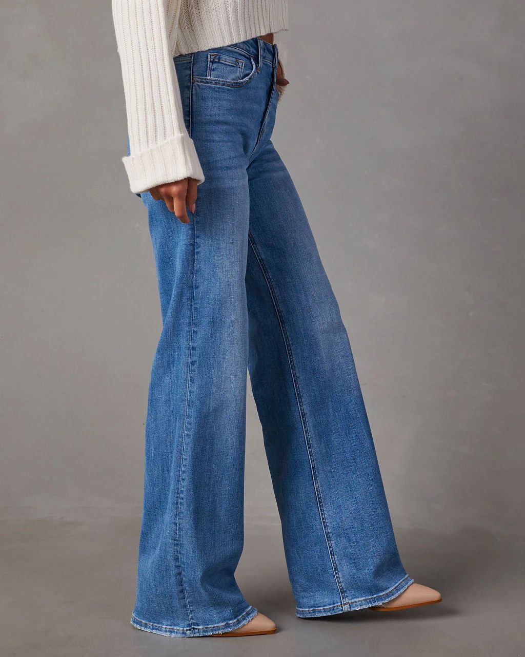Lacey High Rise Wide Leg Jeans