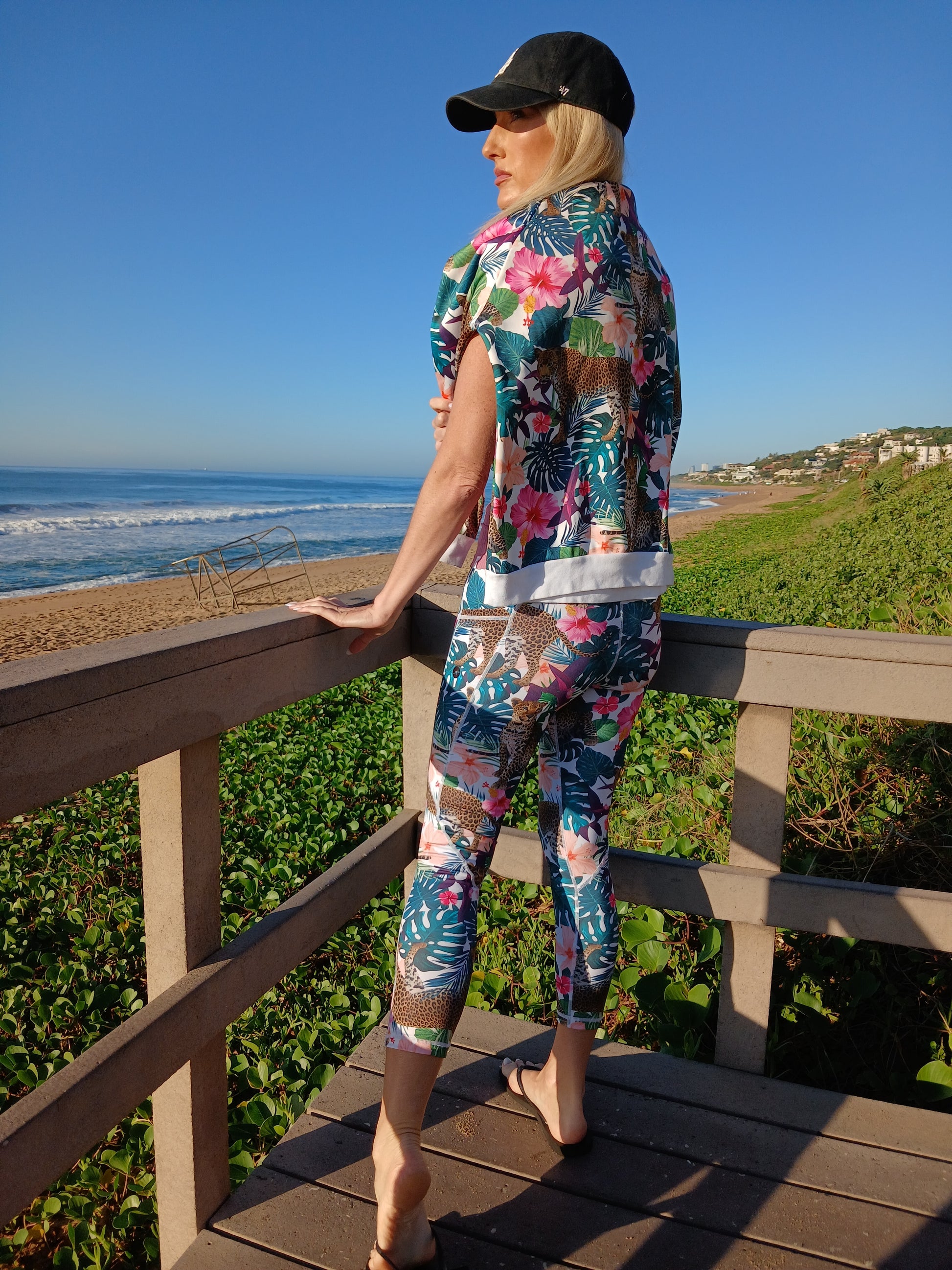 Tropical Heat - Track Top Pullover