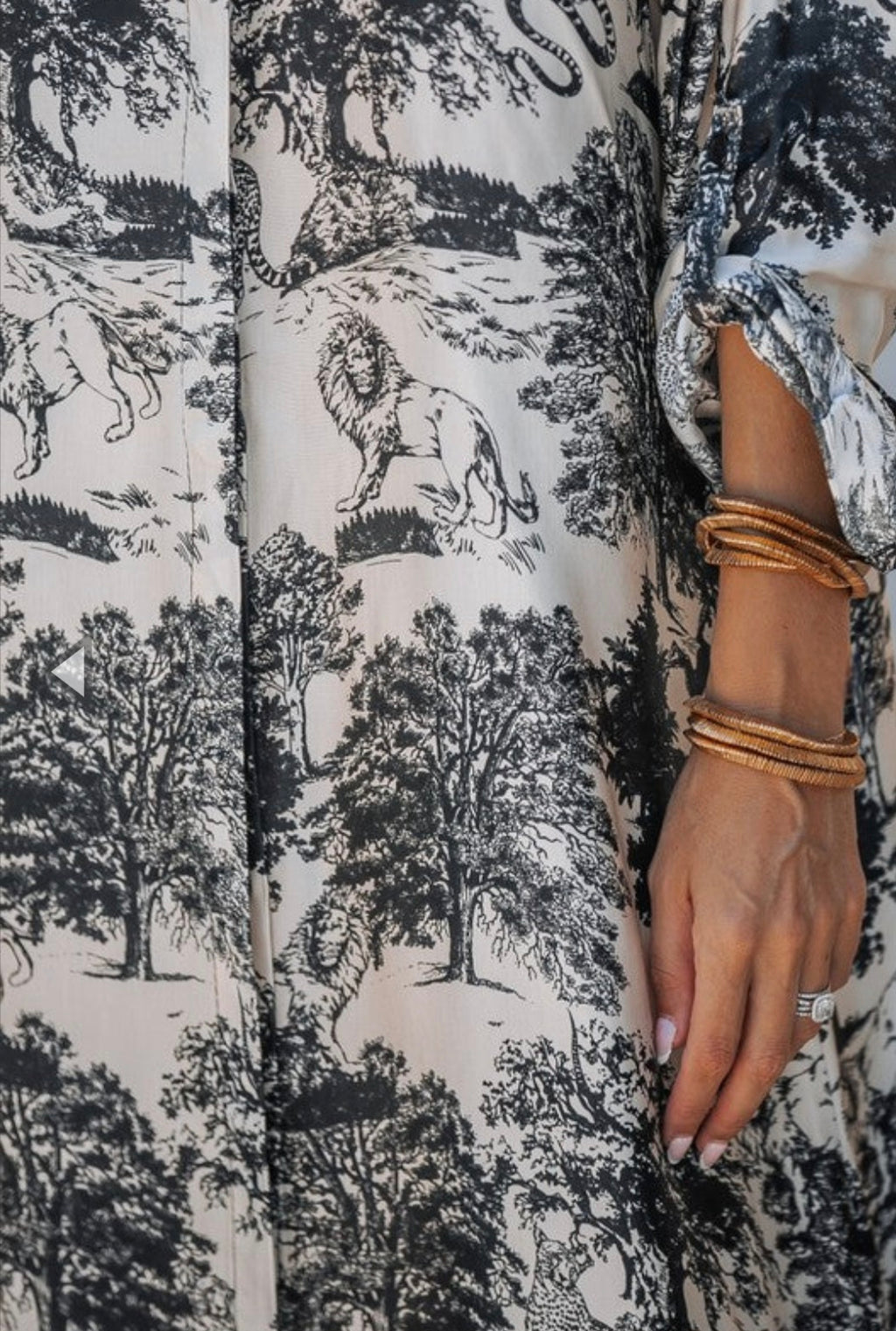 Wild About You Long Shirt Dress