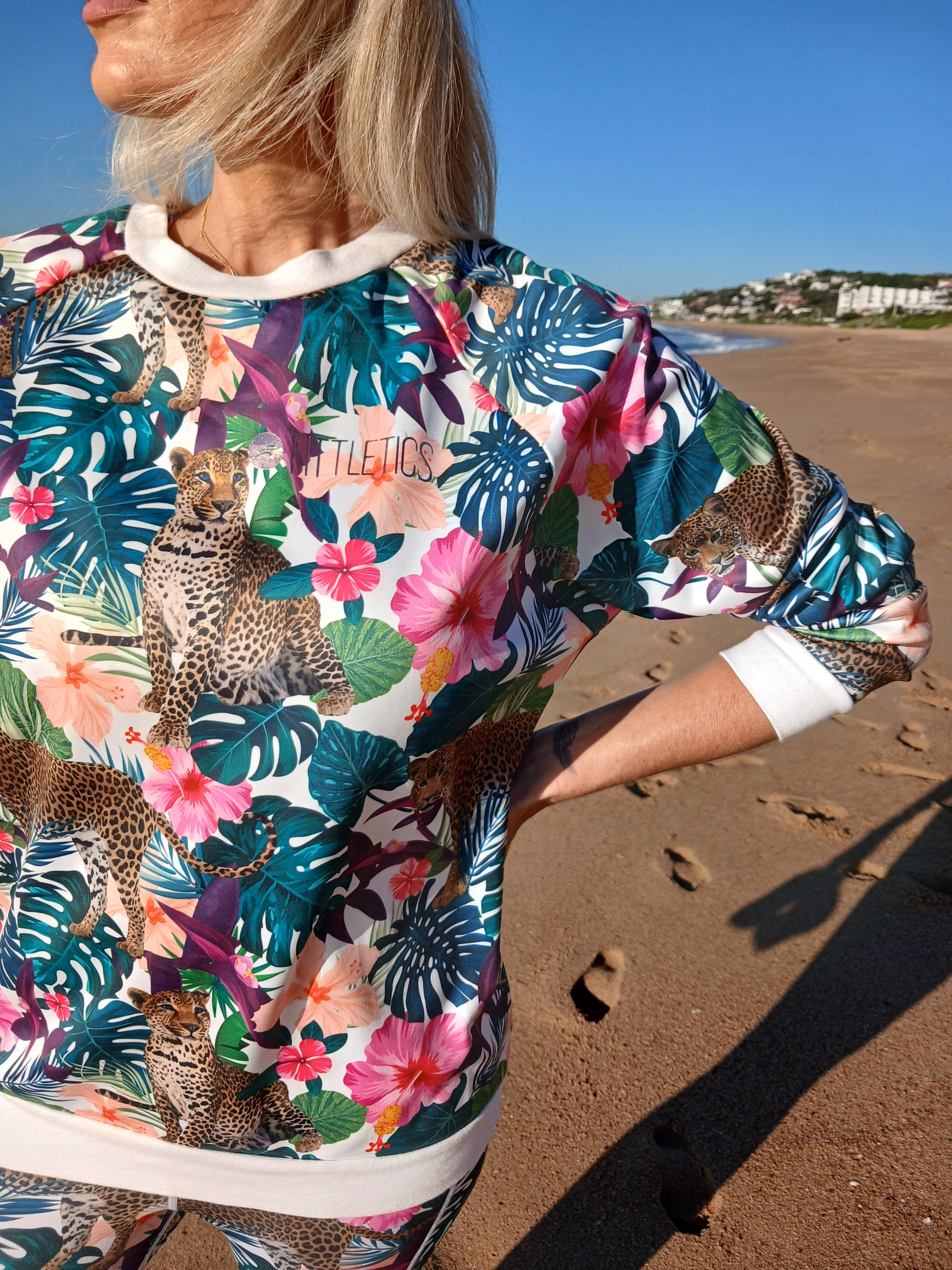 Tropical Heat - Track Top Pullover