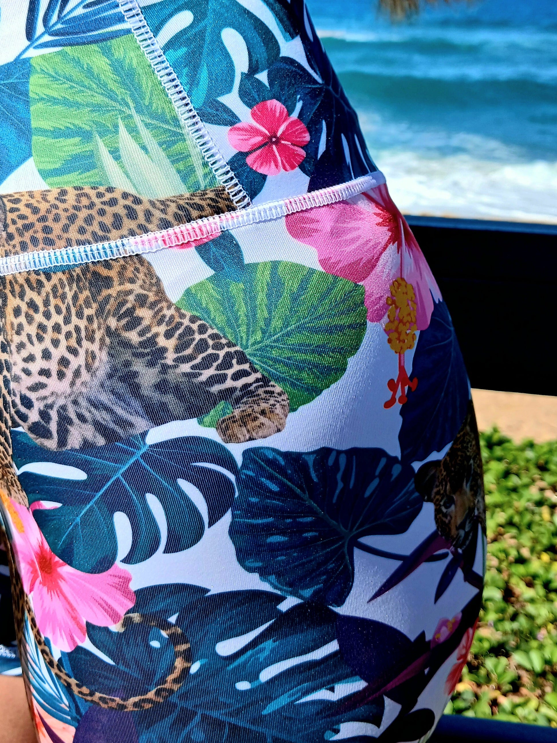 Tropical Heat - Active Wear Shorts