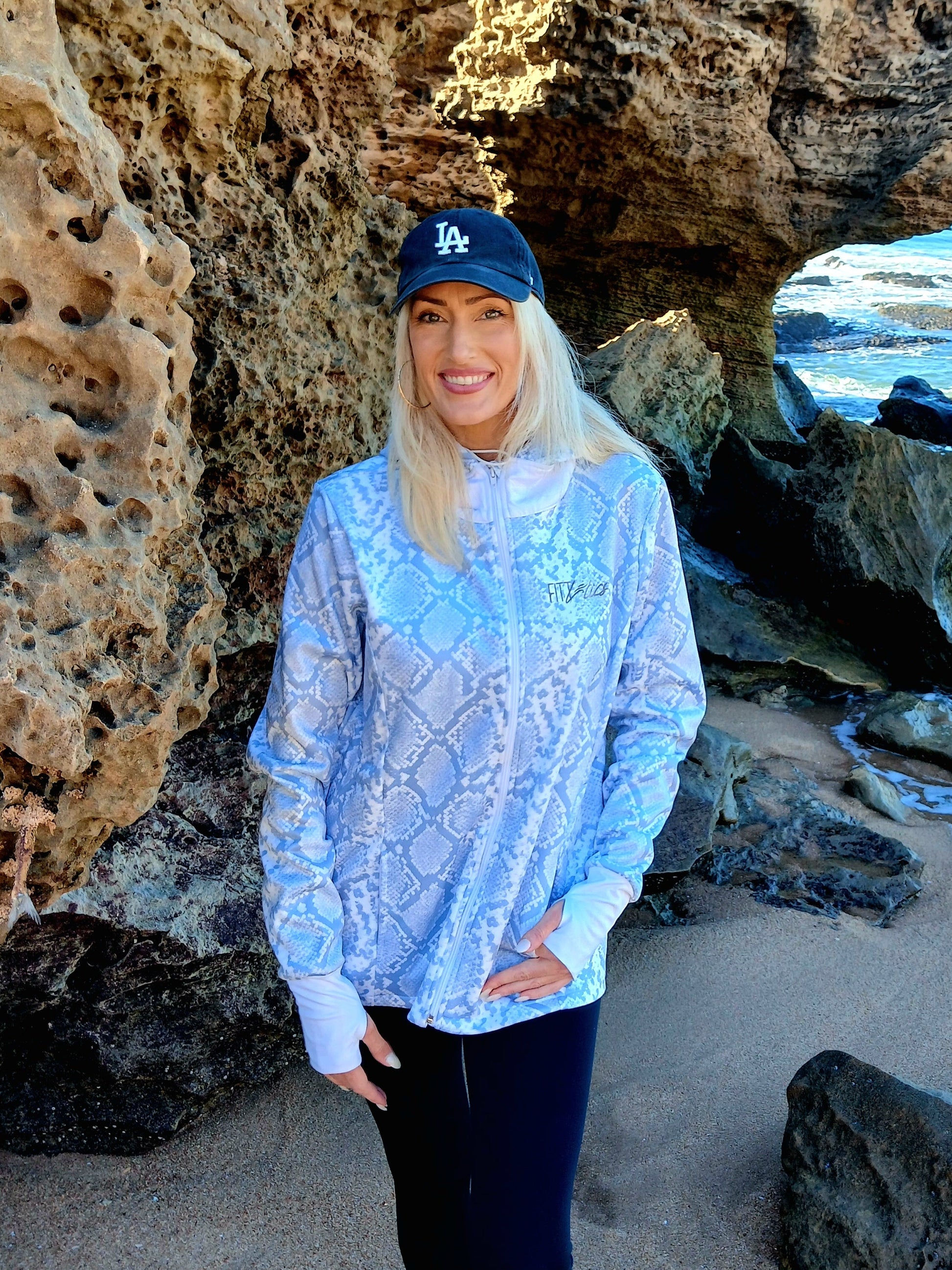 Arctic Zip-Up Active Wear Hoodie